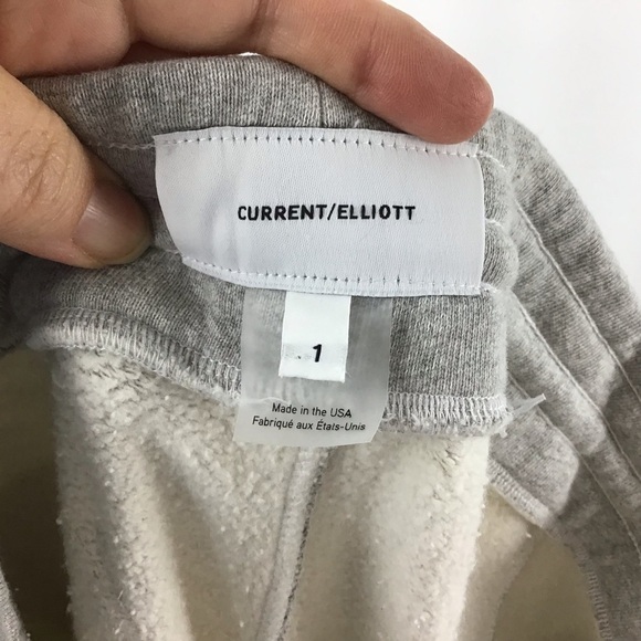 Current/Elliott Gray The Cora Sweatpant Size Small - Picture 4 of 5